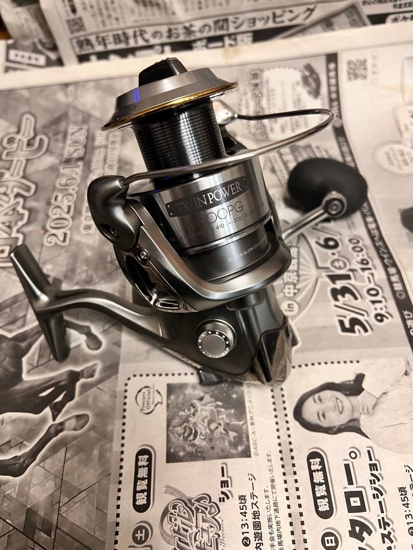 シマノ　02 ツインパワー　8000PG