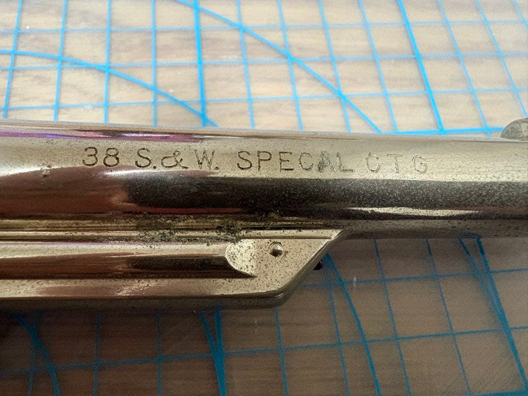 コクサイ金属製モデルガン 38 S&W SPECAL SMITH&WESSON