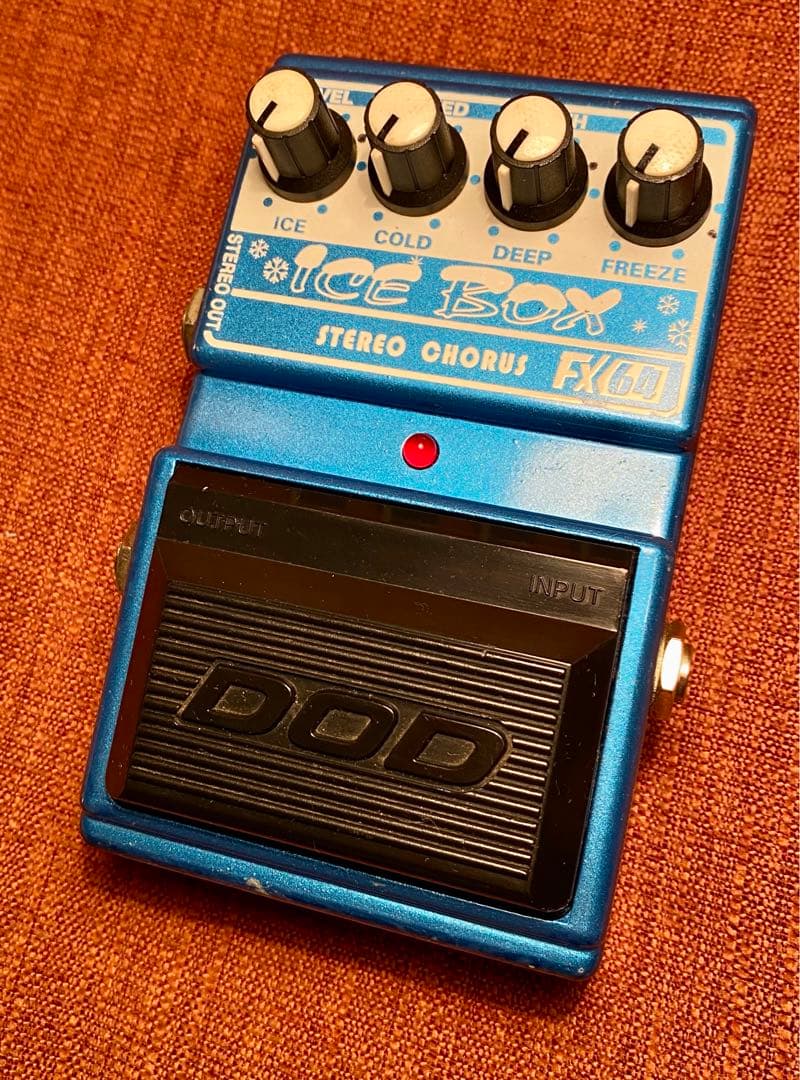 名機　DOD FX64 ICE BOX Stereo Chorus