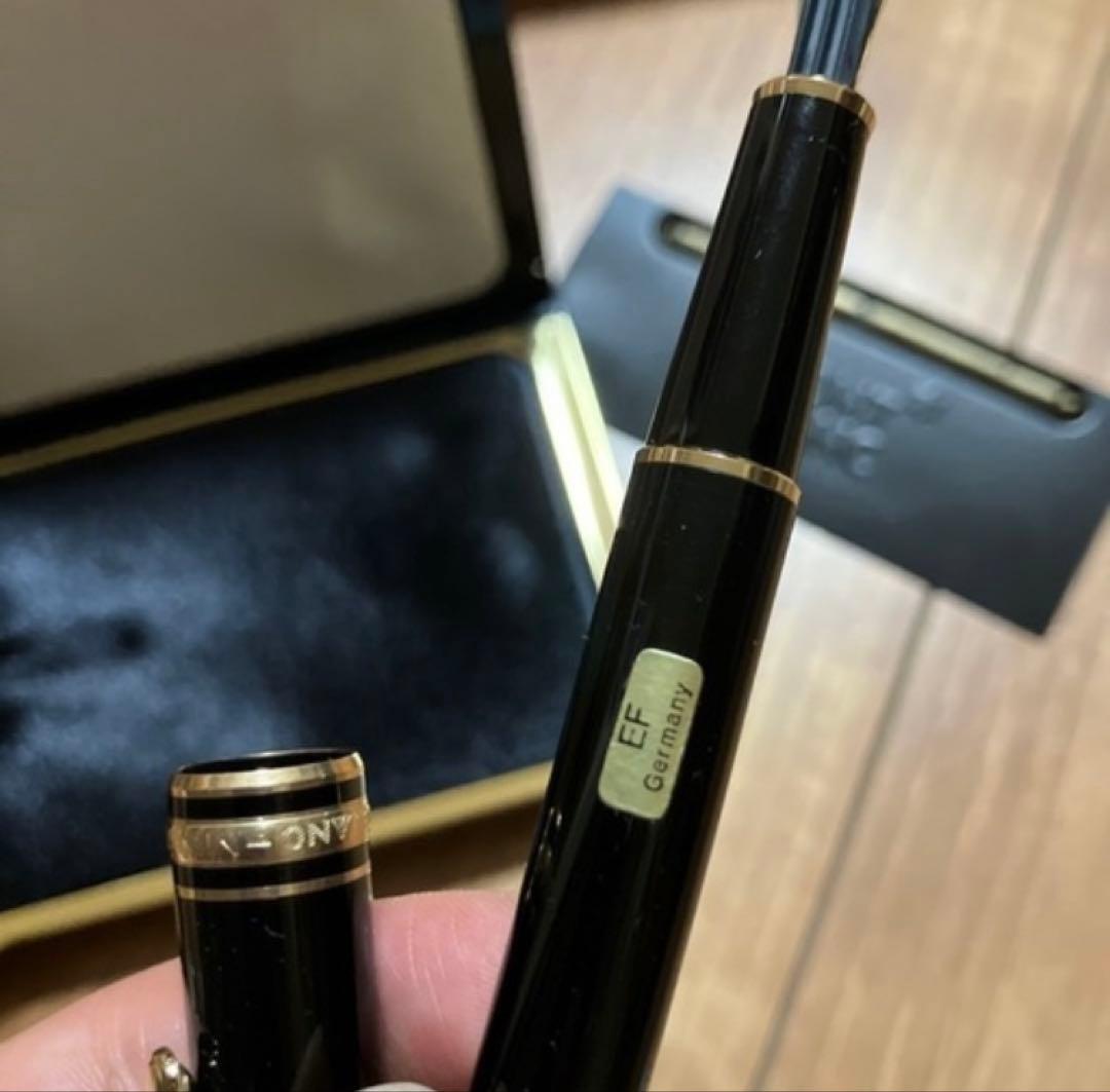 31年前の物です。MONT BLANC 万年筆 ケース付き　14k