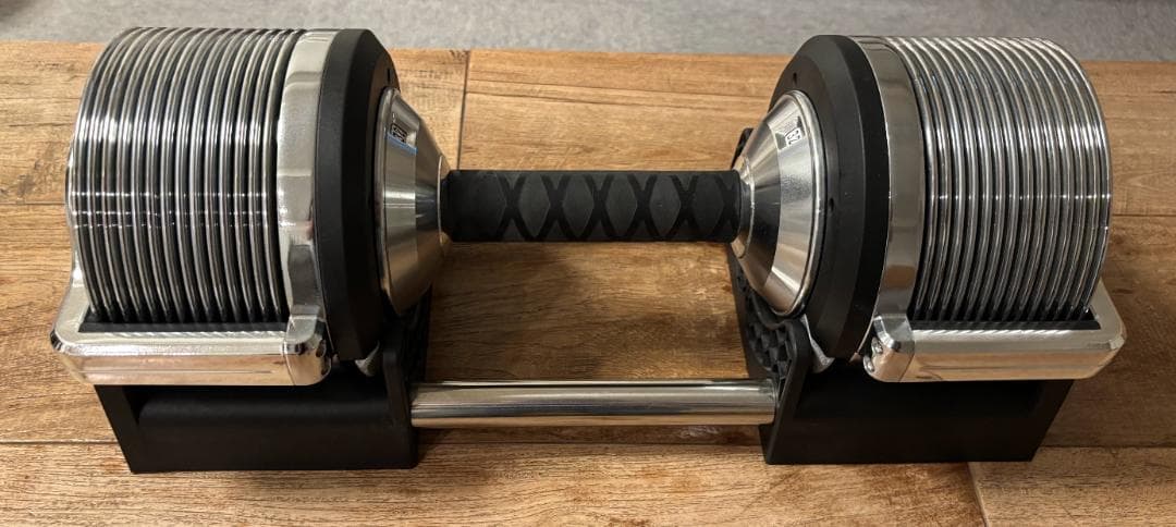 ライシン メタルダンベル 1kg刻み 32kg 可変式 ダンベル 【1個】 02