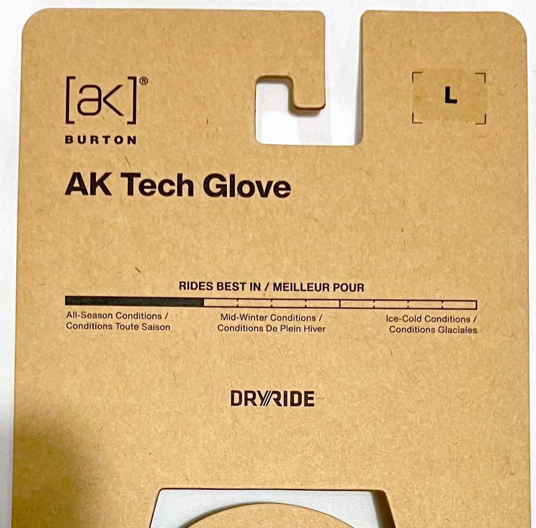BURTON [ak] Tech Gloves Lサイズ 新品