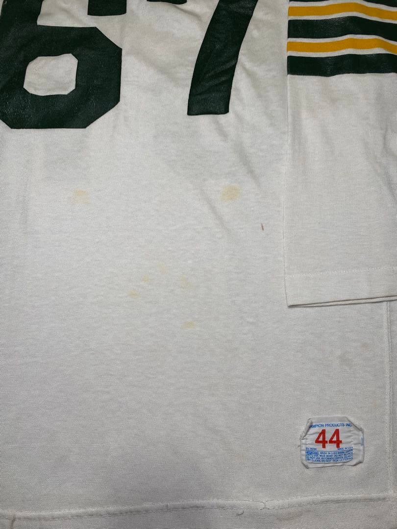 Champion フットボールTシャツ ナンバリングヴィンテージ　古着