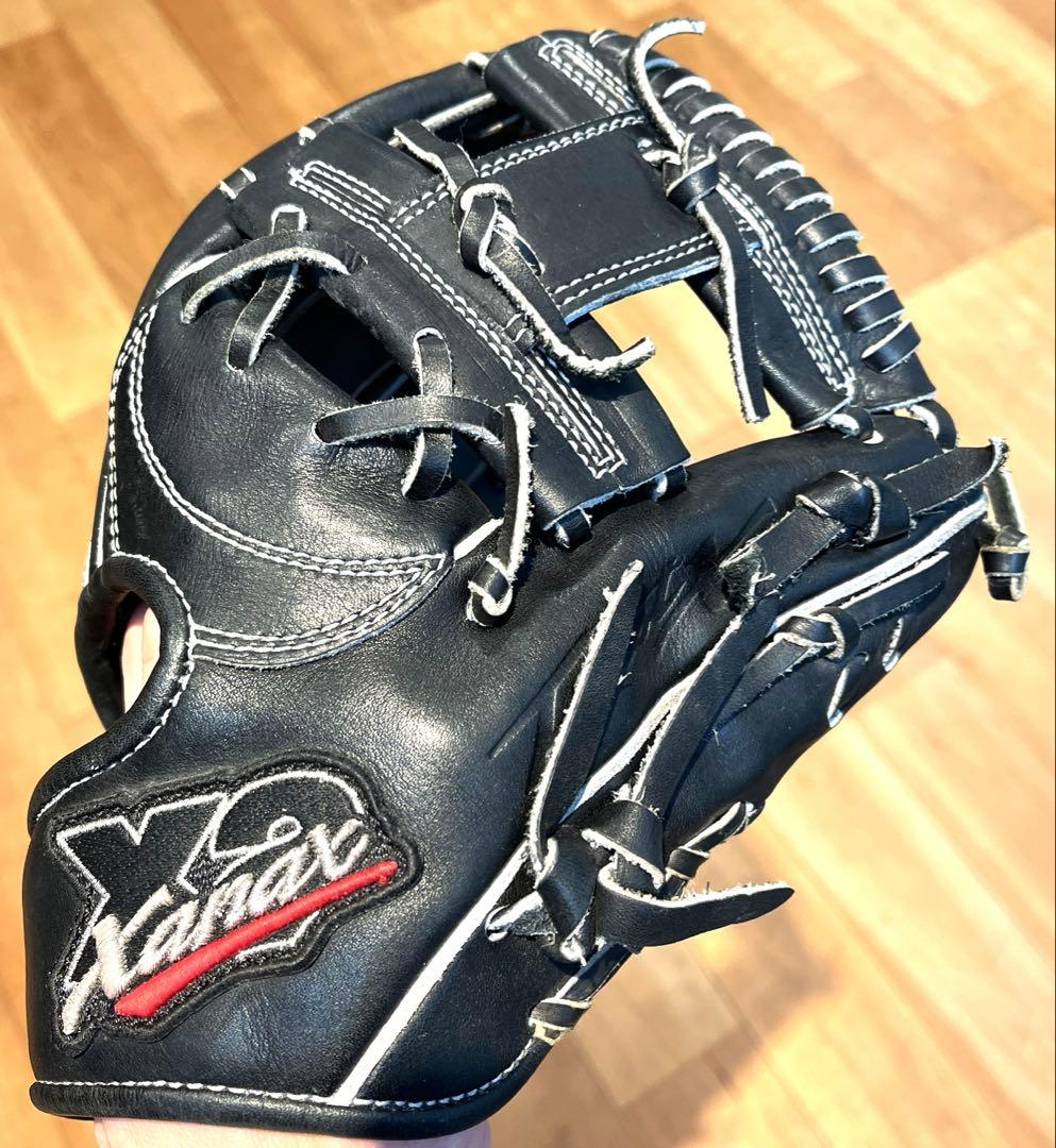 【美品】Xanax 硬式グローブ　内野手用
