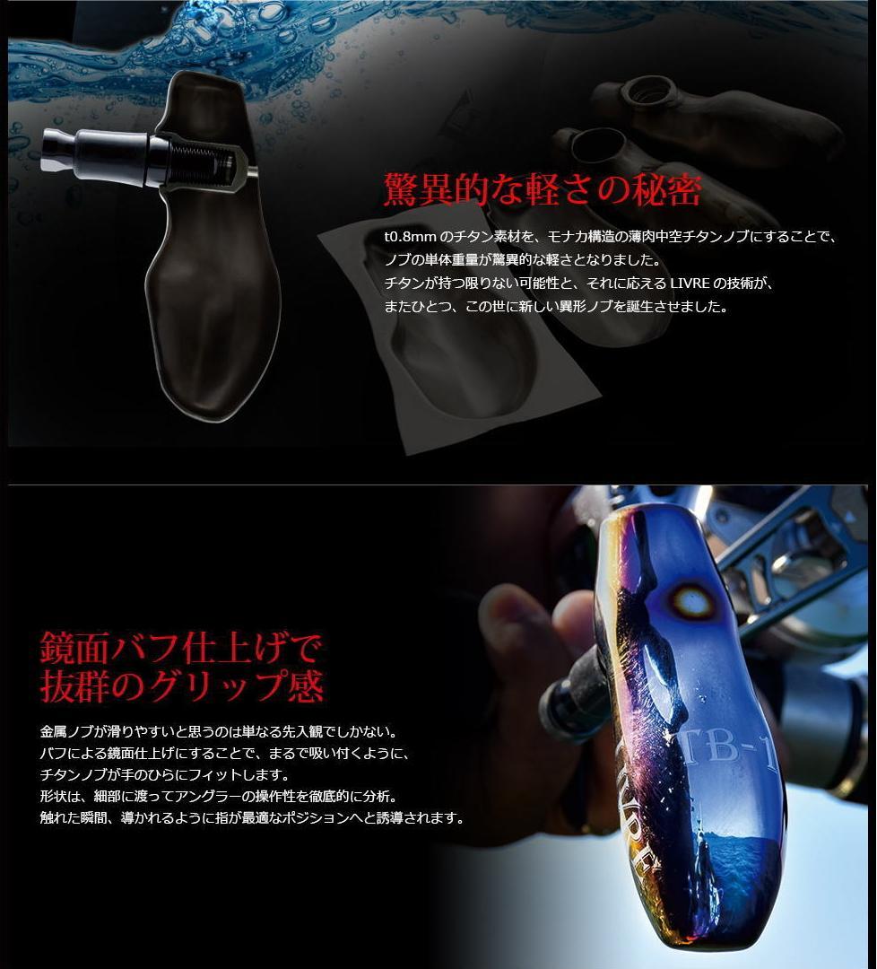 ★特価品10％OFF【リブレ/LIVRE】 TB-1 ハンドルノブ