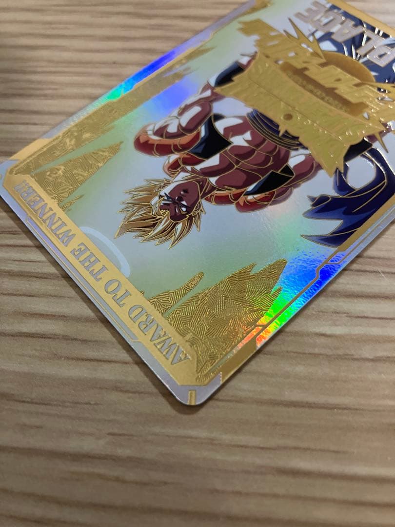 〈美品〉ドラゴンボール スーパーダイバーズ 大会　優勝　カード風賞状