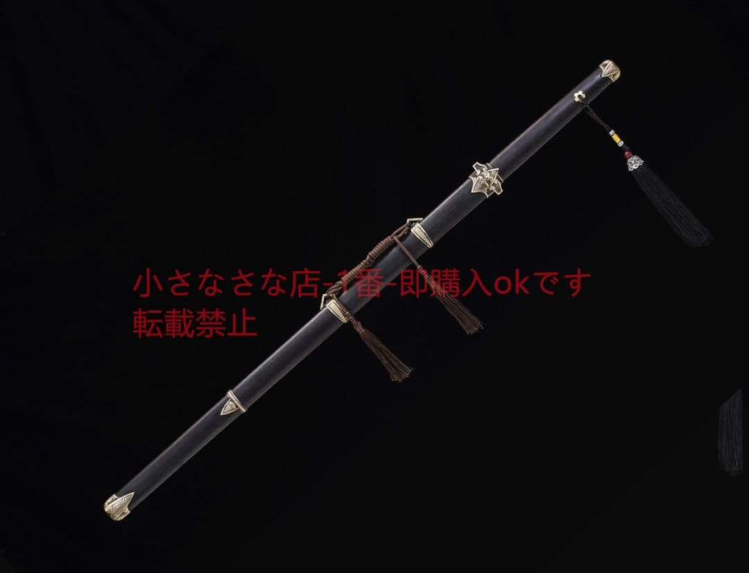 唐横刀百錬文紋鋼 古兵器 武具 刀装具 日本刀 模造刀 居合刀