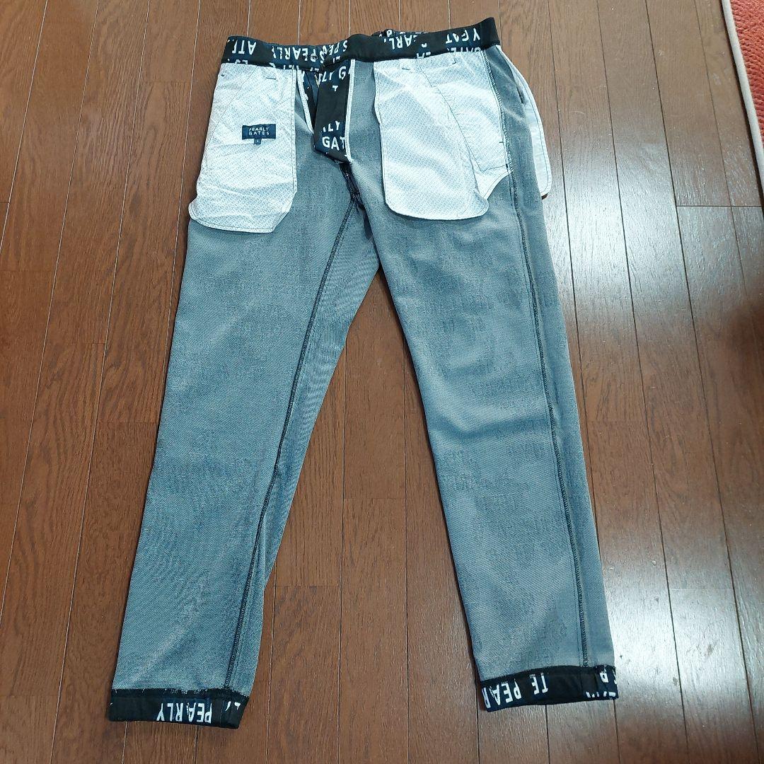 PEARLY GATES ロゴプリントパンツサイズ4です。