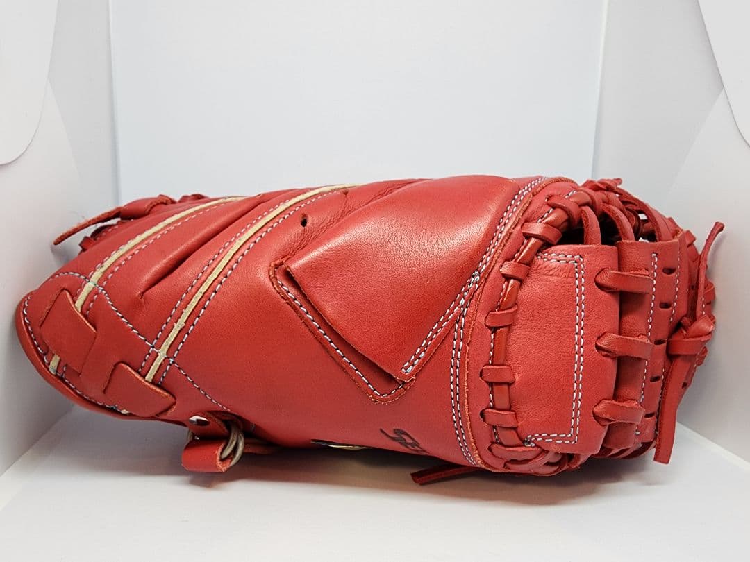 【美品】ミズノ キャッチャーミット 少年野球用 軟式 右利き用 1度使用のみ