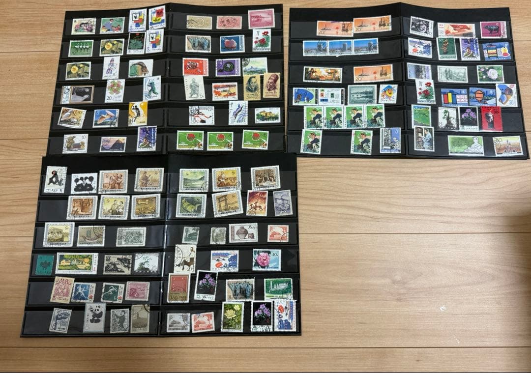 中国切手　中国人民郵政　使用済切手　おまとめ