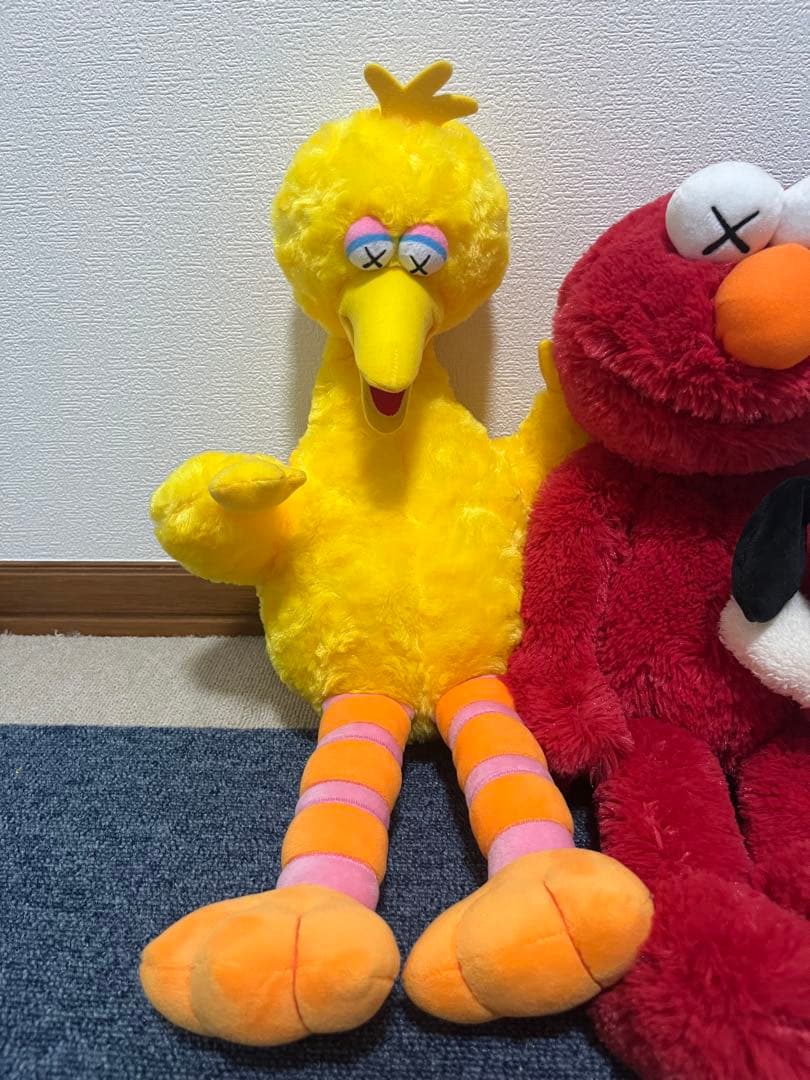 KAWS×UNIQLO セサミストリート＆スヌーピーぬいぐるみ7体セット