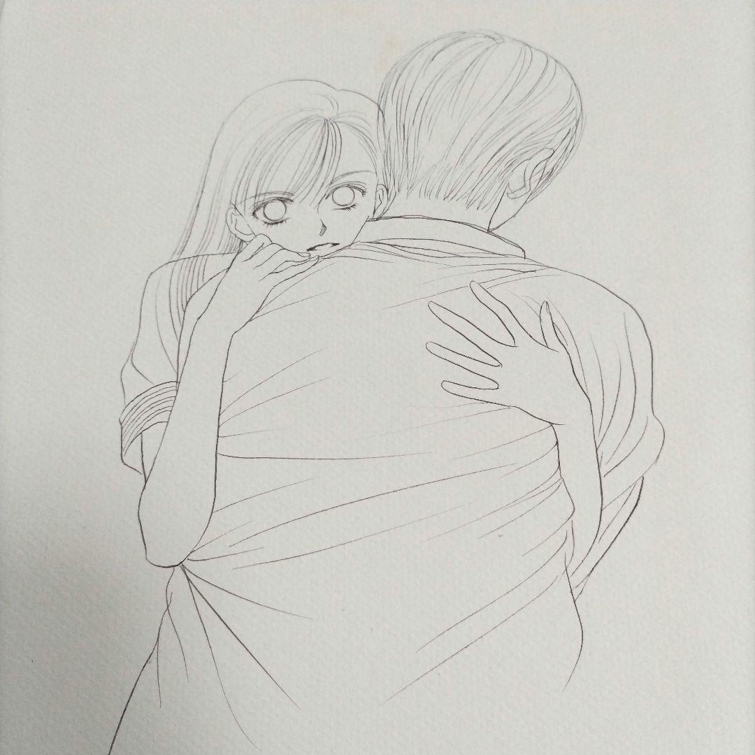 米沢りか　LaLa　ネーム　読者プレゼント　当選品　イラスト　原画　直筆