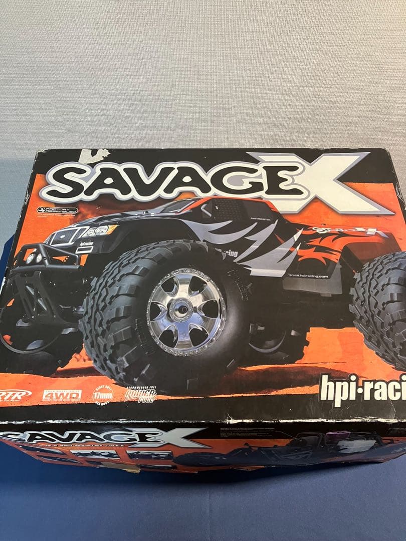 HPI サベージ4.1 セット ( 新品未使用 ) ※ロトスターター無し