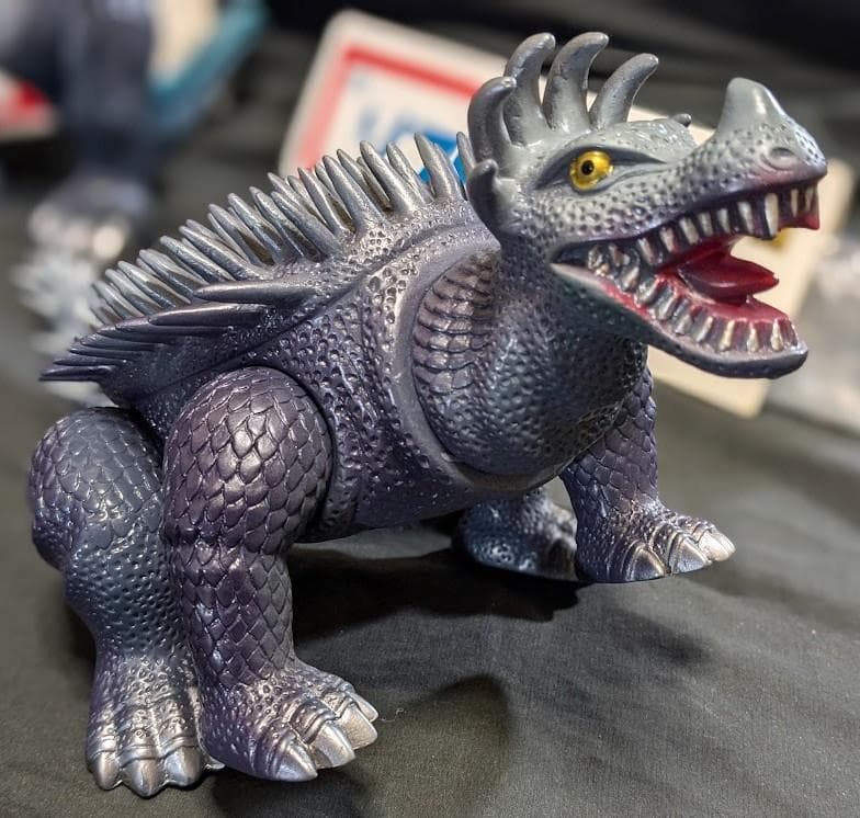 逆襲ゴジラ＆アンギラス（マルサン）ソフビフィギュア２体セット