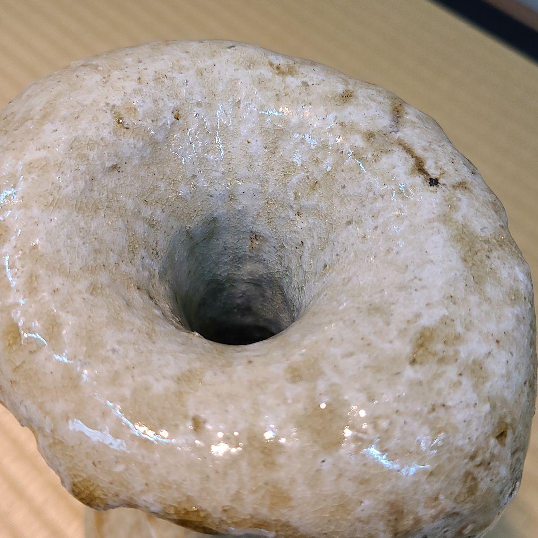 信楽焼 加藤隆彦作 花入 高さ9寸（約27cm） 共箱 本物保証