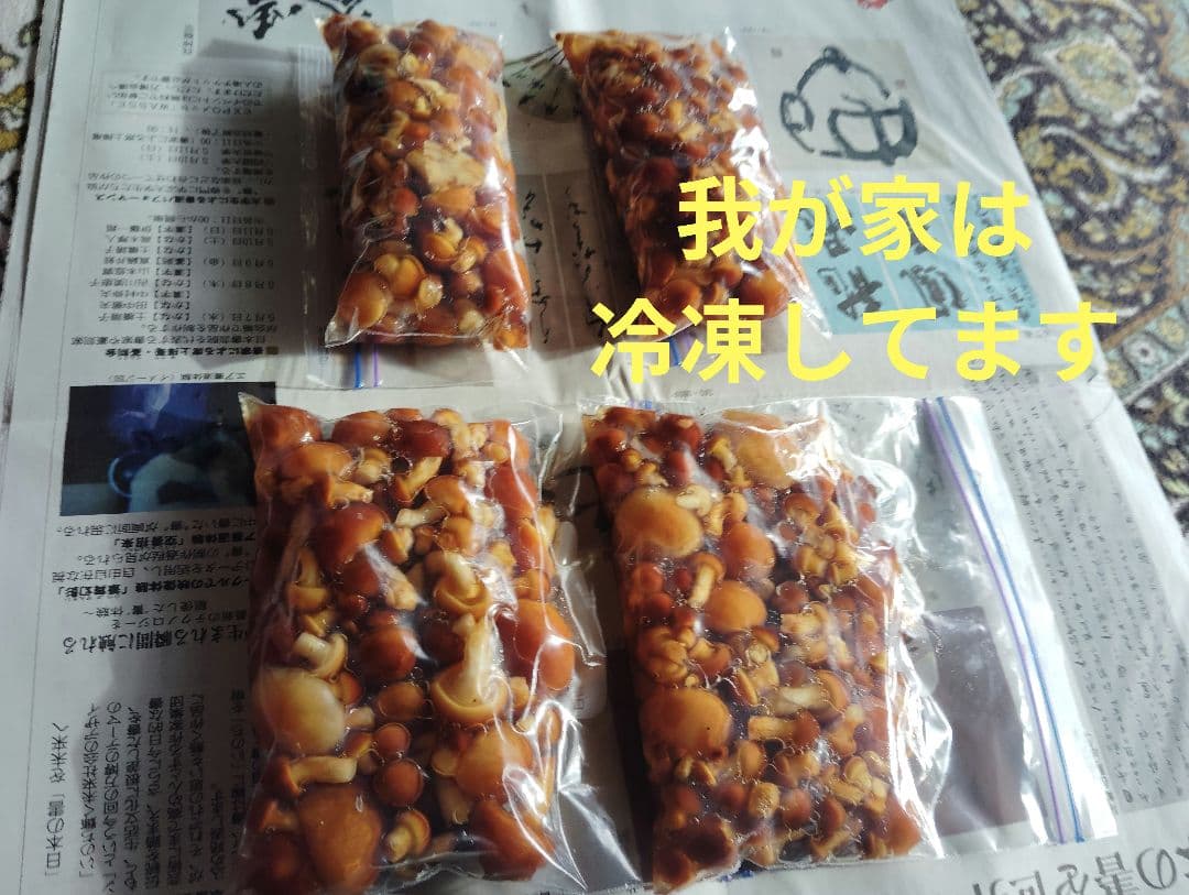 生なめこ　3kg！