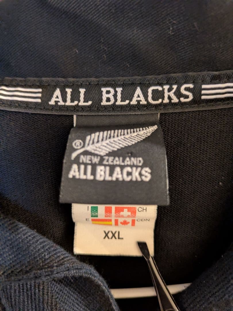 オールブラックス ロングスリーブ(長袖)ラクビージャージ adidas初期モデル