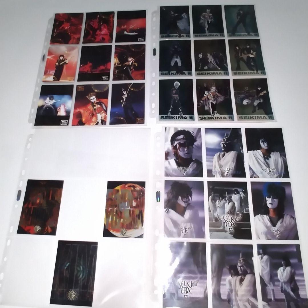 聖飢魔II 閻魔札バインダー込み（特札12枚欠け、ノーマル3枚曲がり）