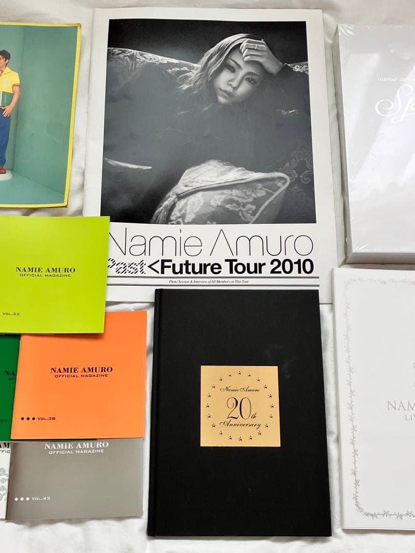 安室奈美恵 パンフレット 写真集 ファンクラブ会報 など 22冊
