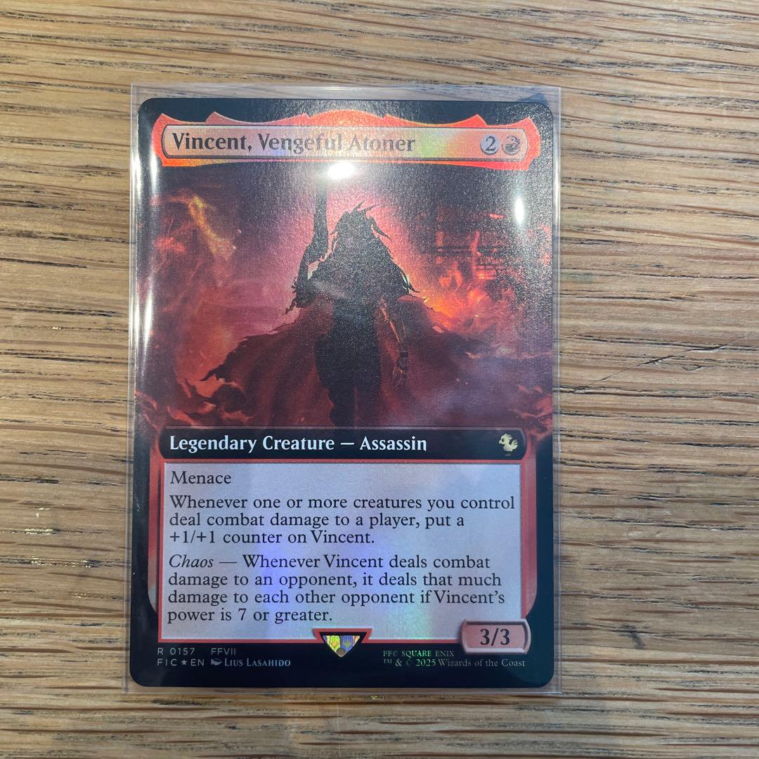 復讐の霊廟、ヴィンセント　拡張foil 英語