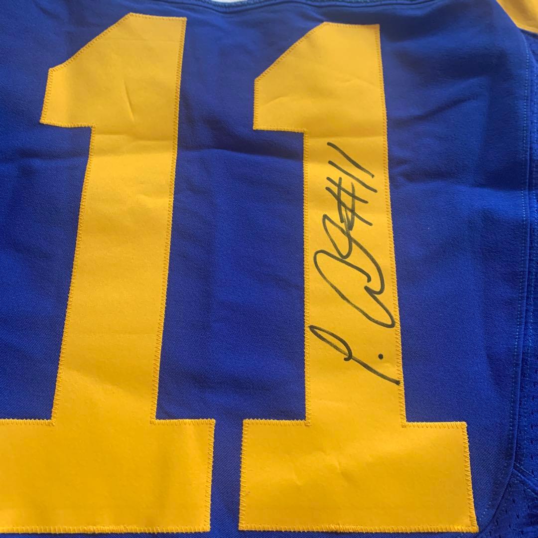 【サイン入】 ロサンゼルス・ラムズ オースティン選手 ユニフォーム 11番