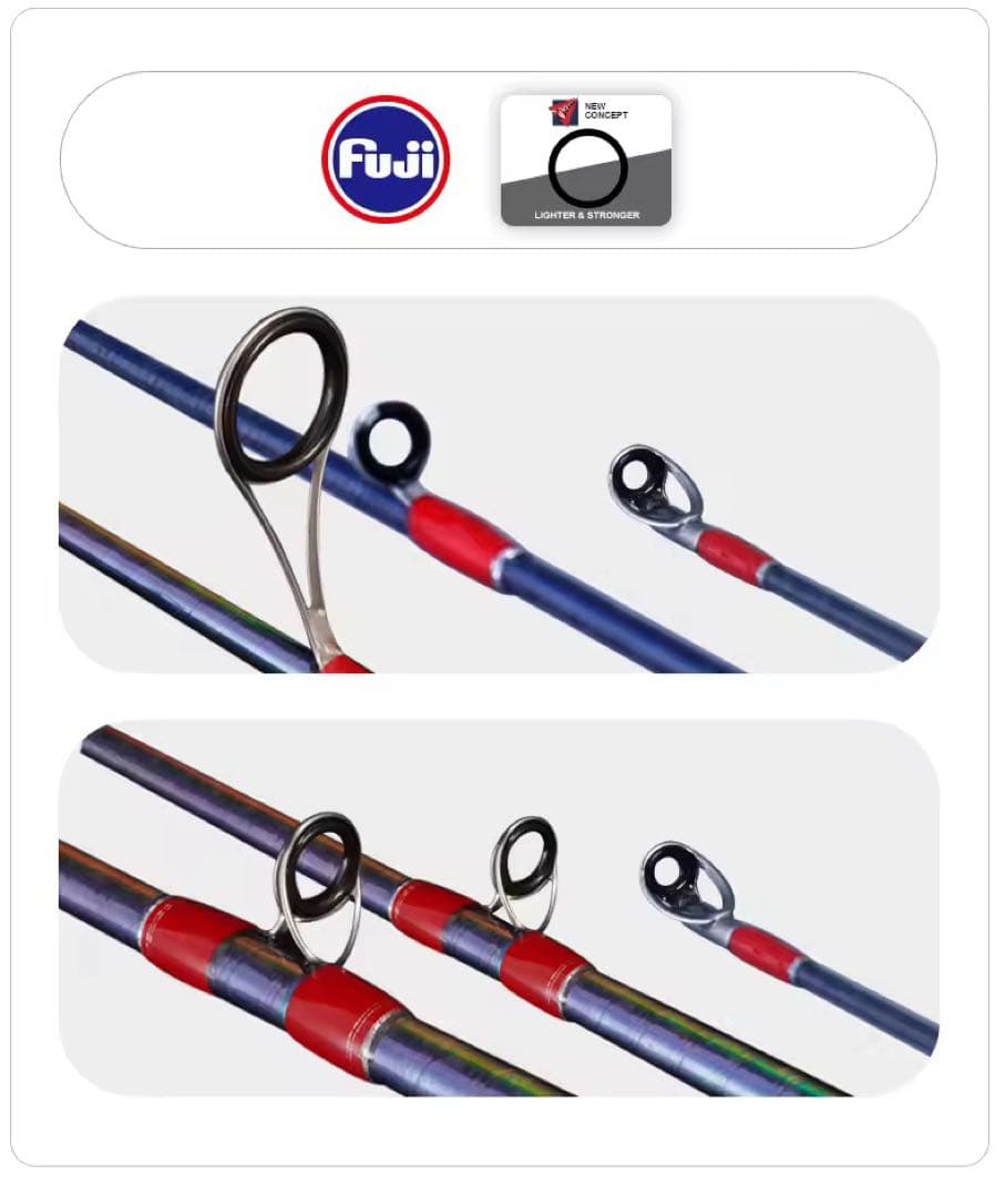 新品未使用　バスロッド　2ピースロッド　S662L スピニングロッド　バス釣り