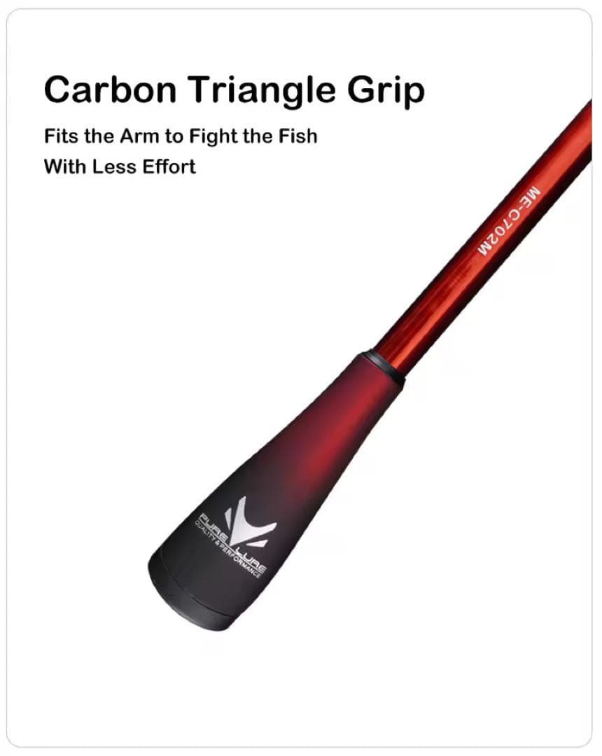 新品未使用　バスロッド　2ピースロッド　S662L スピニングロッド　バス釣り