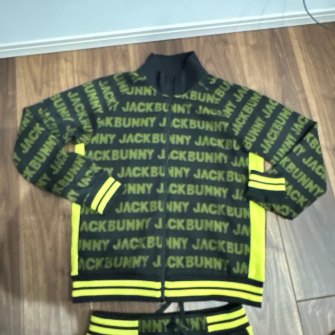 美品　JACKBUNNY ジャージセット ブラック/イエロー