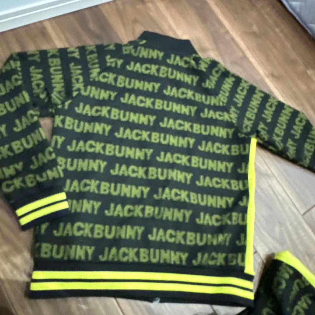 美品　JACKBUNNY ジャージセット ブラック/イエロー
