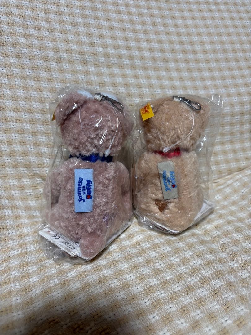 【新品】 シュタイフ ダッフィー＆シェリーメイ ぬいぐるみ 10周年記念