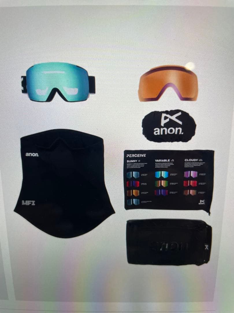 anon. 25-26 M5 BLACK ゴーグル ローブリッジ