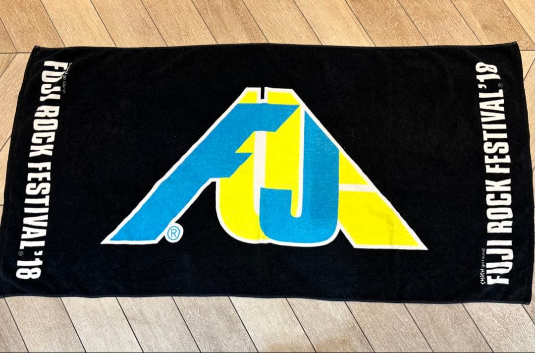 フジロックFUJI ROCK MOUNTAIN LOGO BATH TOWEL