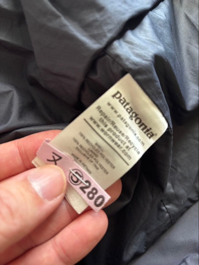 patagonia パタゴニア　パウダーボウルジャケット M グレー