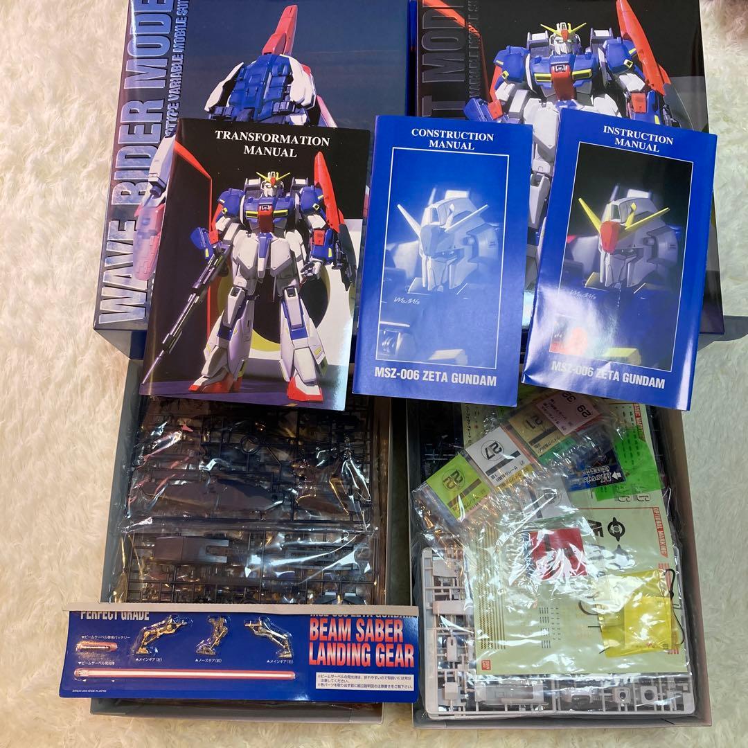 バンダイ PG 1／60 MSZ-006 ゼータガンダム　Zガンダム