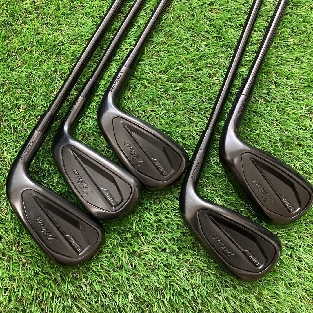 Titlist T350 ブラック アイアン5本 RAUNE ラウネ