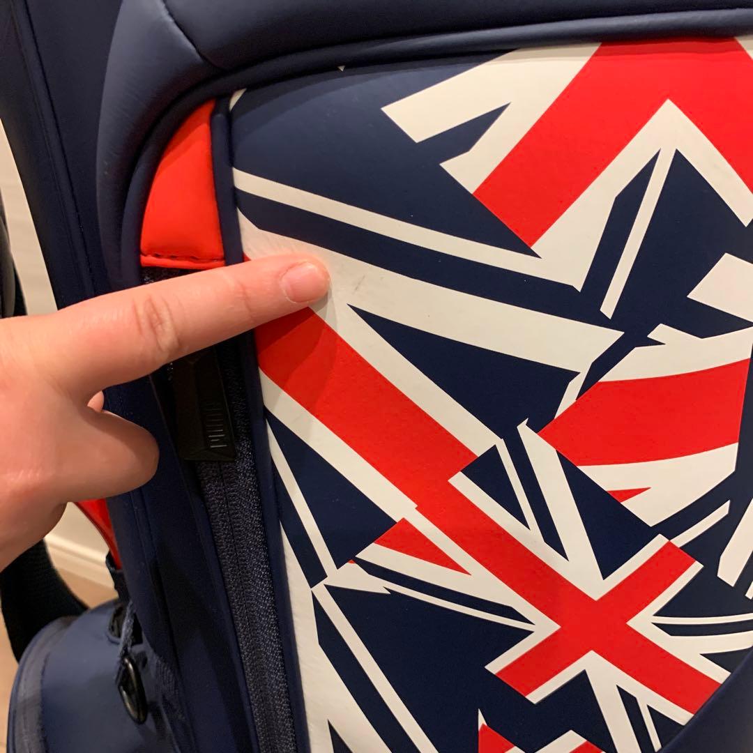 PUMA キャディーバッグ　ネイビー