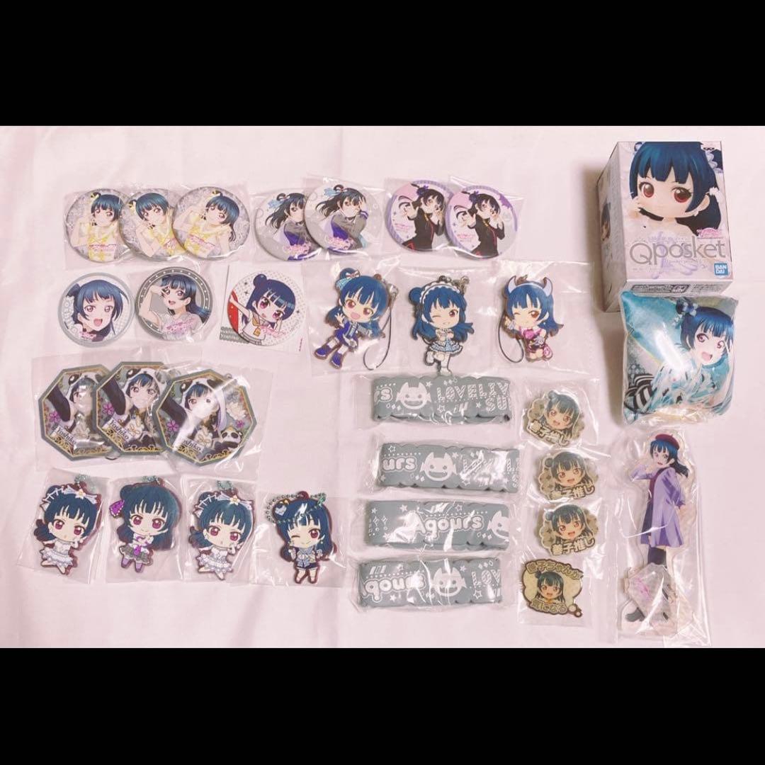 ラブライブ Aqours 津島善子 缶バッジ ラバスト まとめ