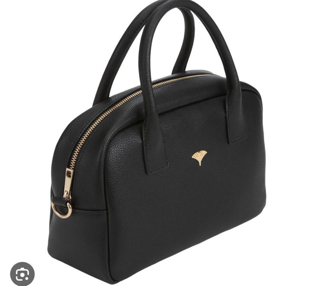 新品未使用　名探偵コナン　フサエブランド　レザーシリーズ2WAYハンドバック黒