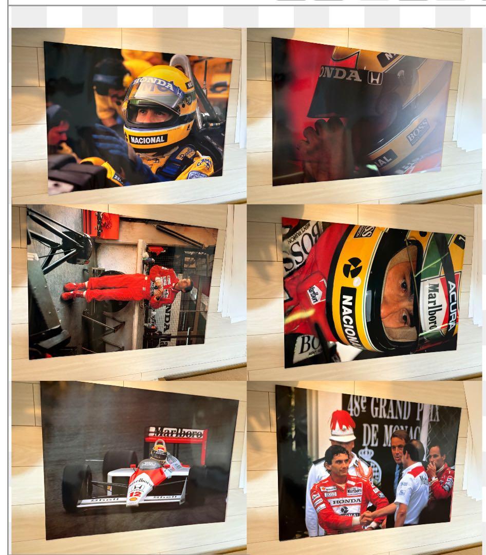 AYRTON SENNA 10YEARS PORTRAITS 24枚　ポスター