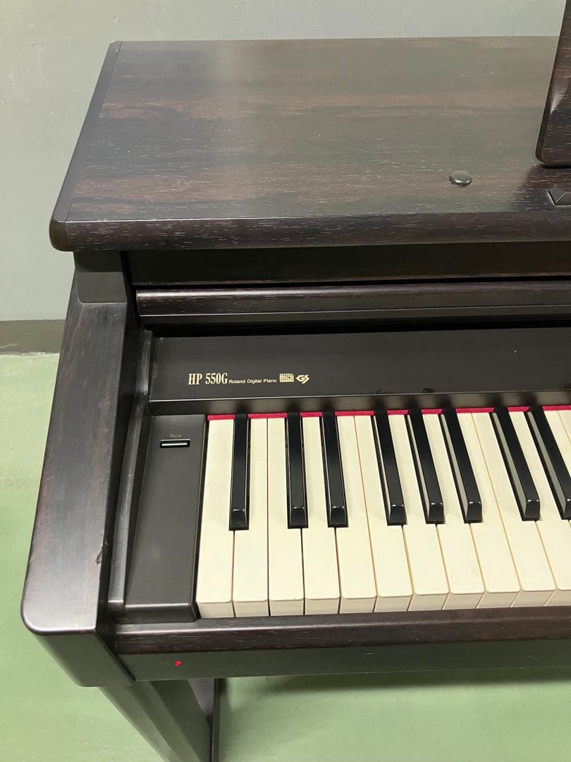電子ピアノ　Roland HP-550G （椅子付属）