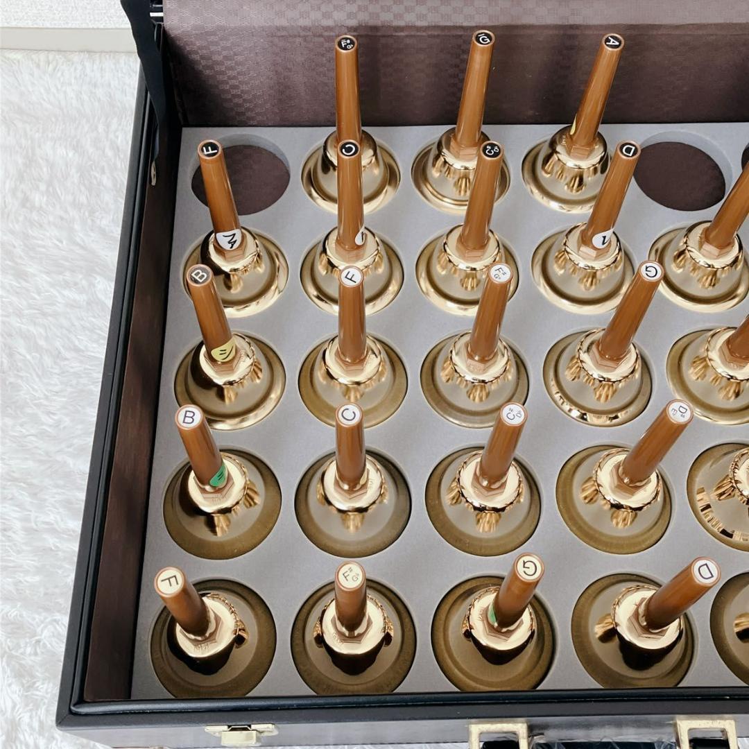 ZEN-ON ハンドベル ハードケース ゼンオン ミュージックベル 全音