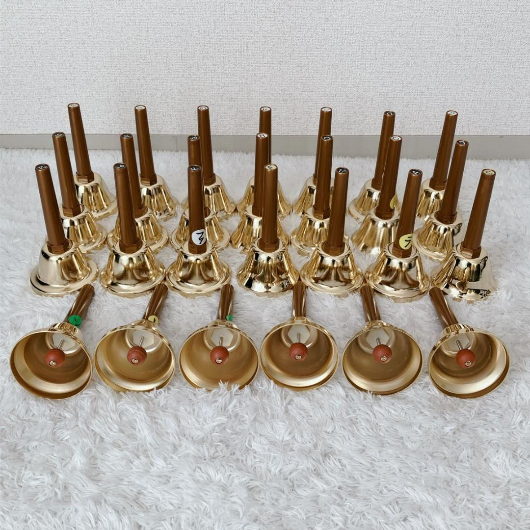 ZEN-ON ハンドベル ハードケース ゼンオン ミュージックベル 全音