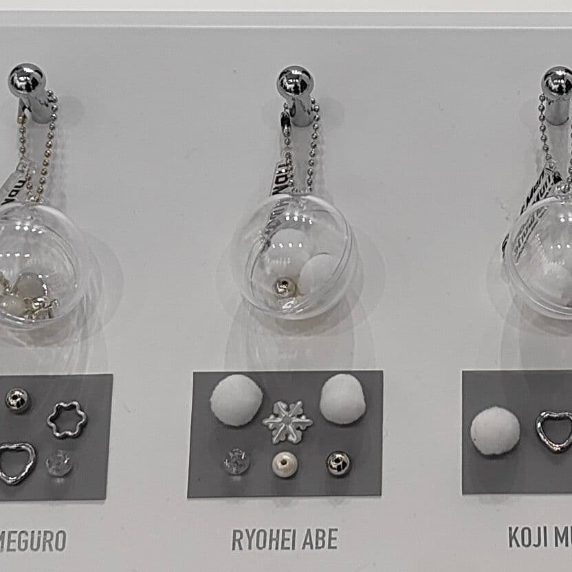 Man 阿部亮平　プリクラ　スノーボールキーリング