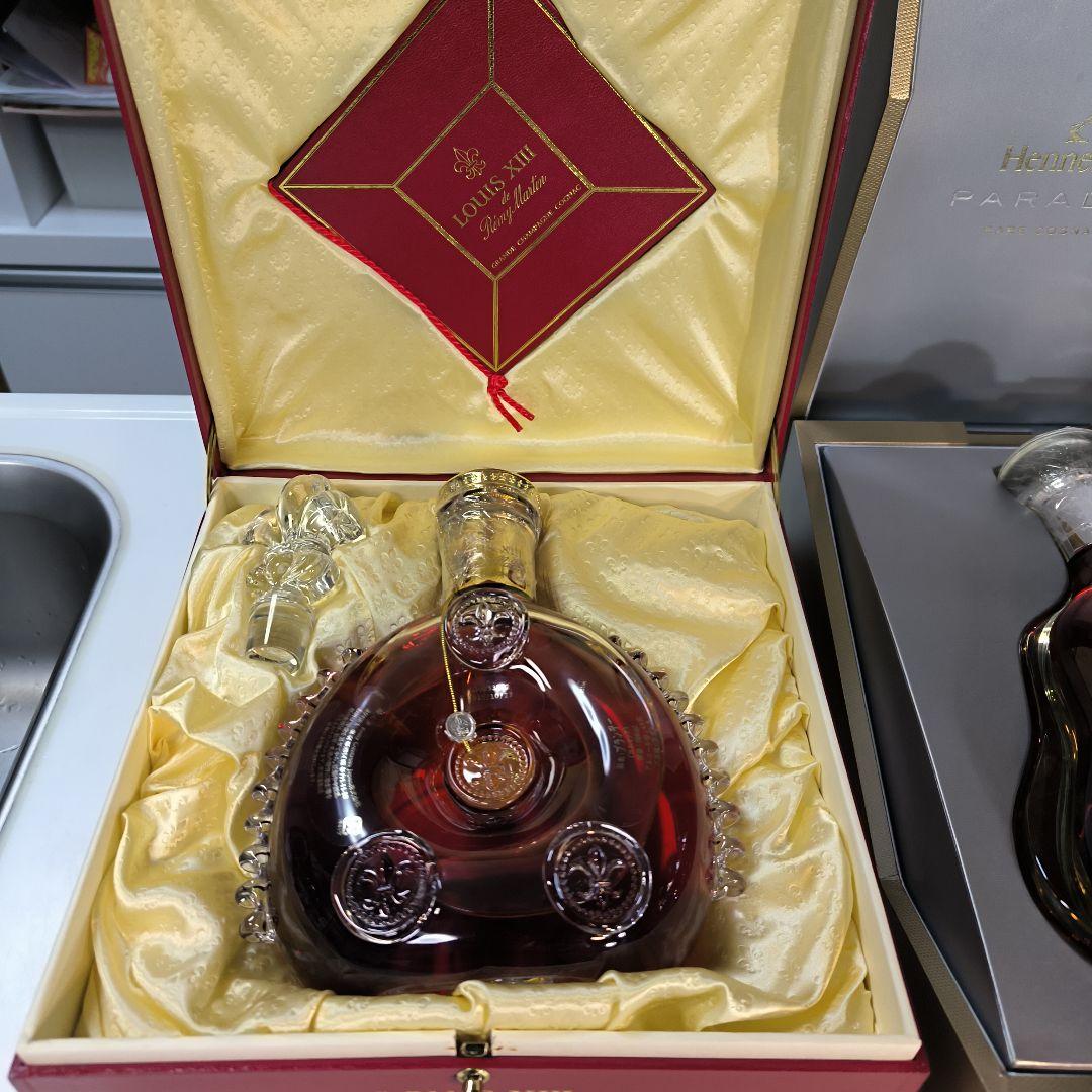 ヘネシー パラディス（専用箱）,ルイ１３世（専用箱)ので2本セット（訳あり）