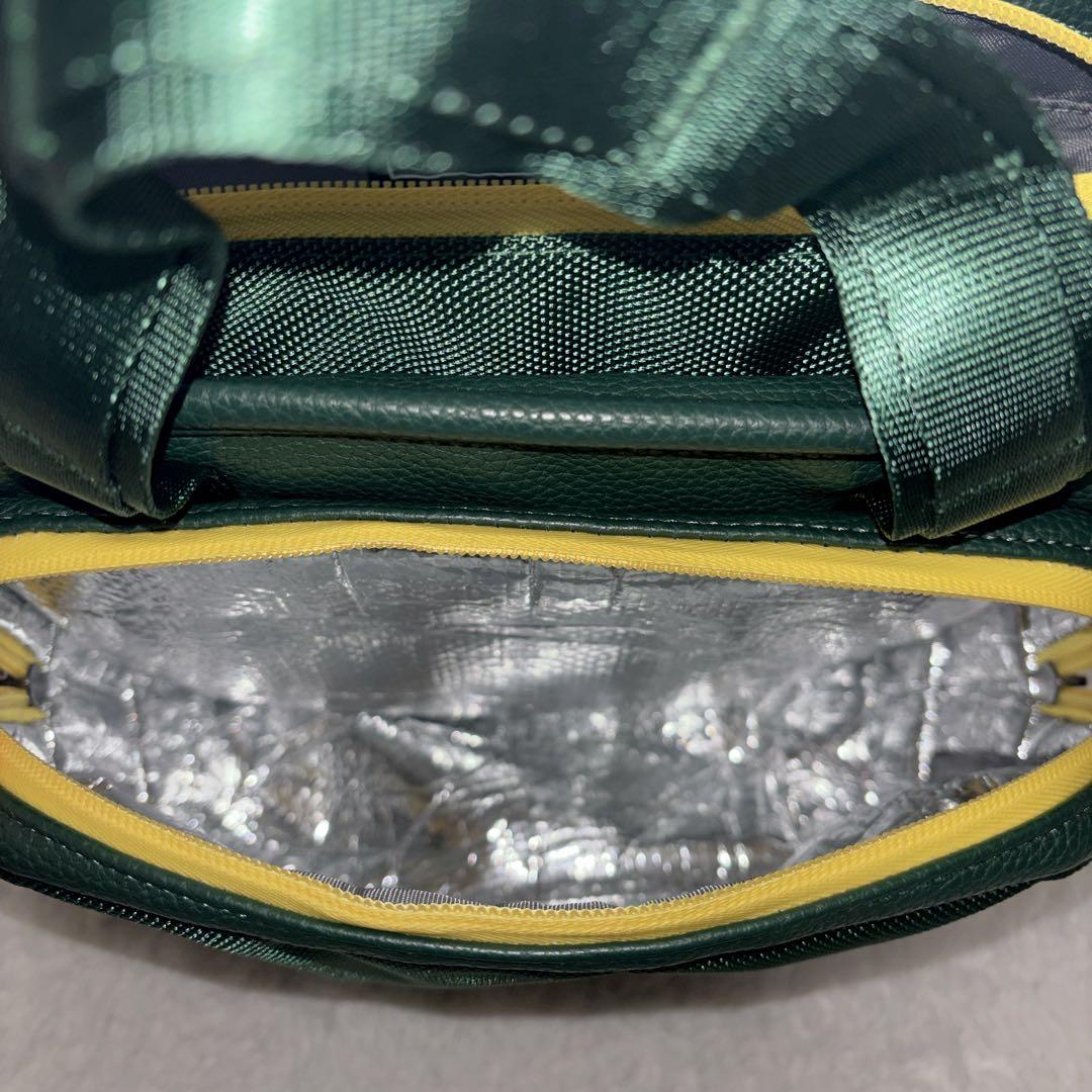 【美品】BEAMS GOLF ダークグリーン カートバッグ