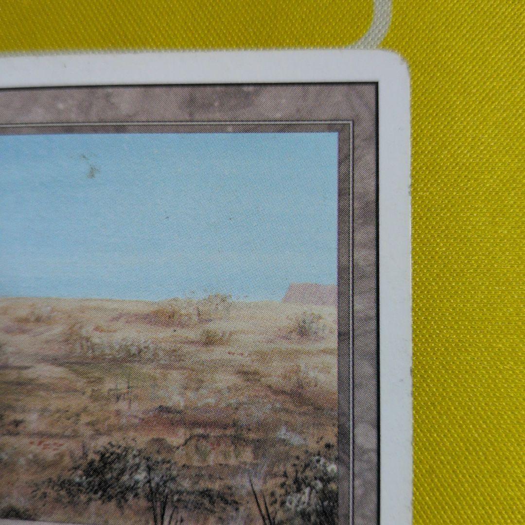 MTG Scrubland デュアルランド 3ED 英語　白枠