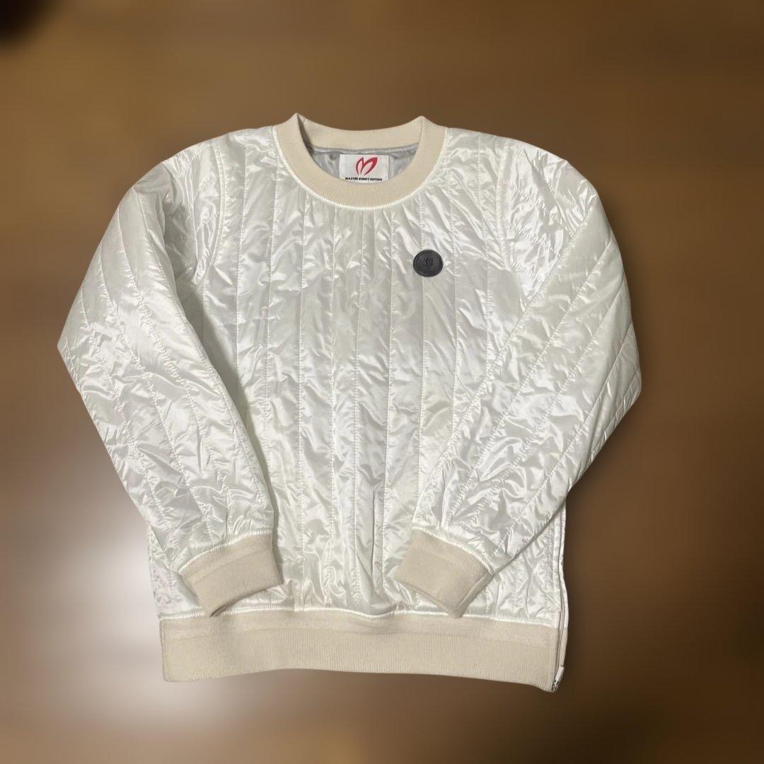 はな　美品　マスターバニー　蓄熱　中綿スニード　オフホワイト　レディース