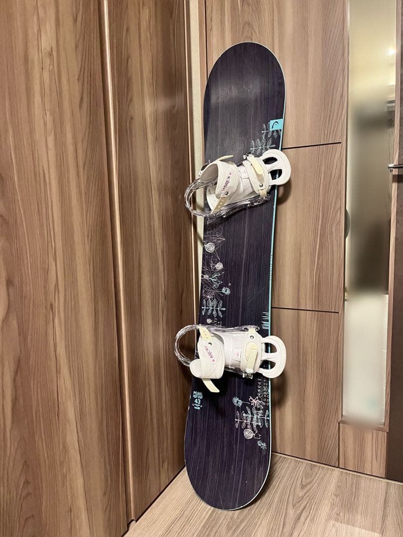 スノーボード3点セット　Burton×HEAD