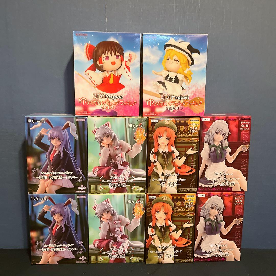 10体　東方project まとめ売り　東方　フィギュア