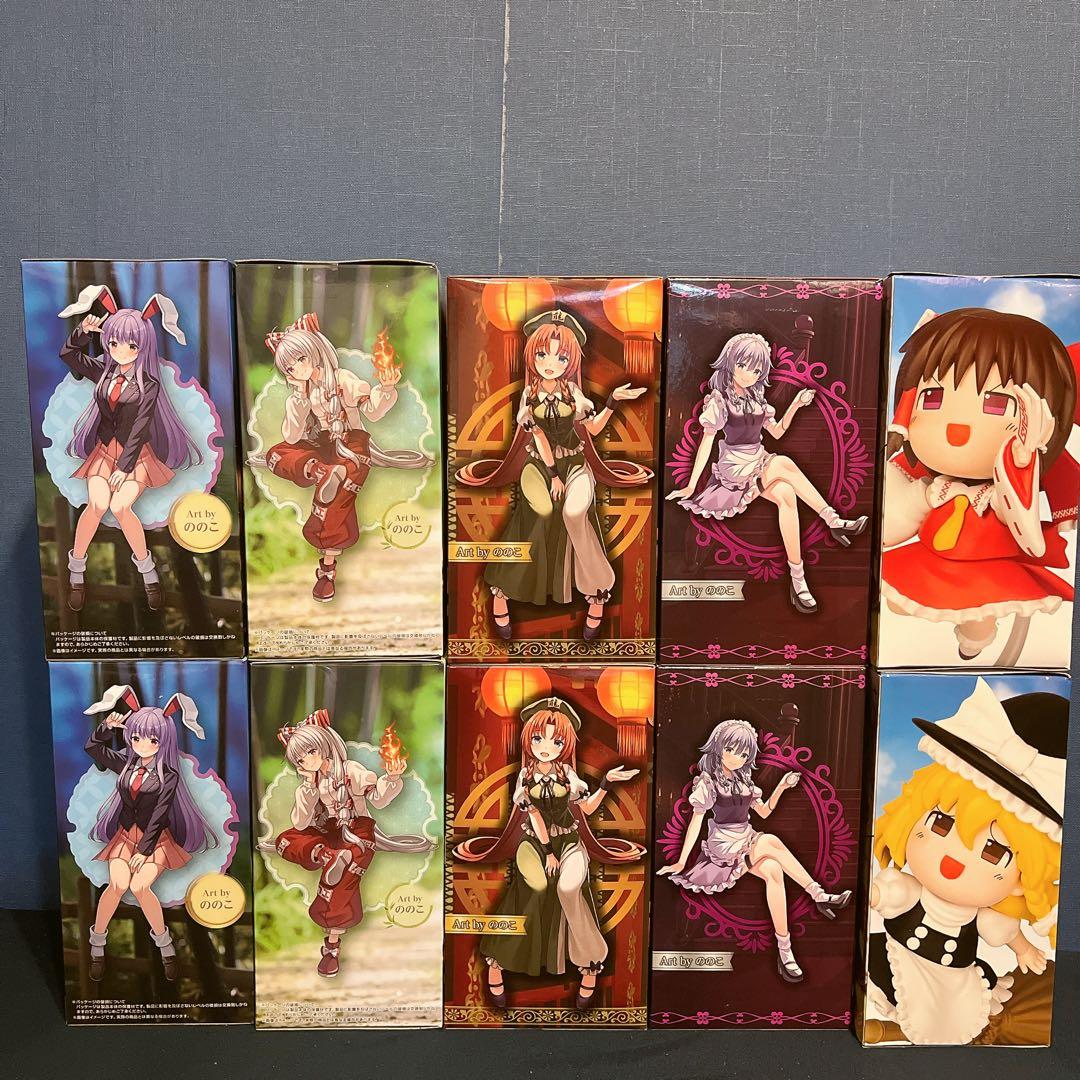 10体　東方project まとめ売り　東方　フィギュア